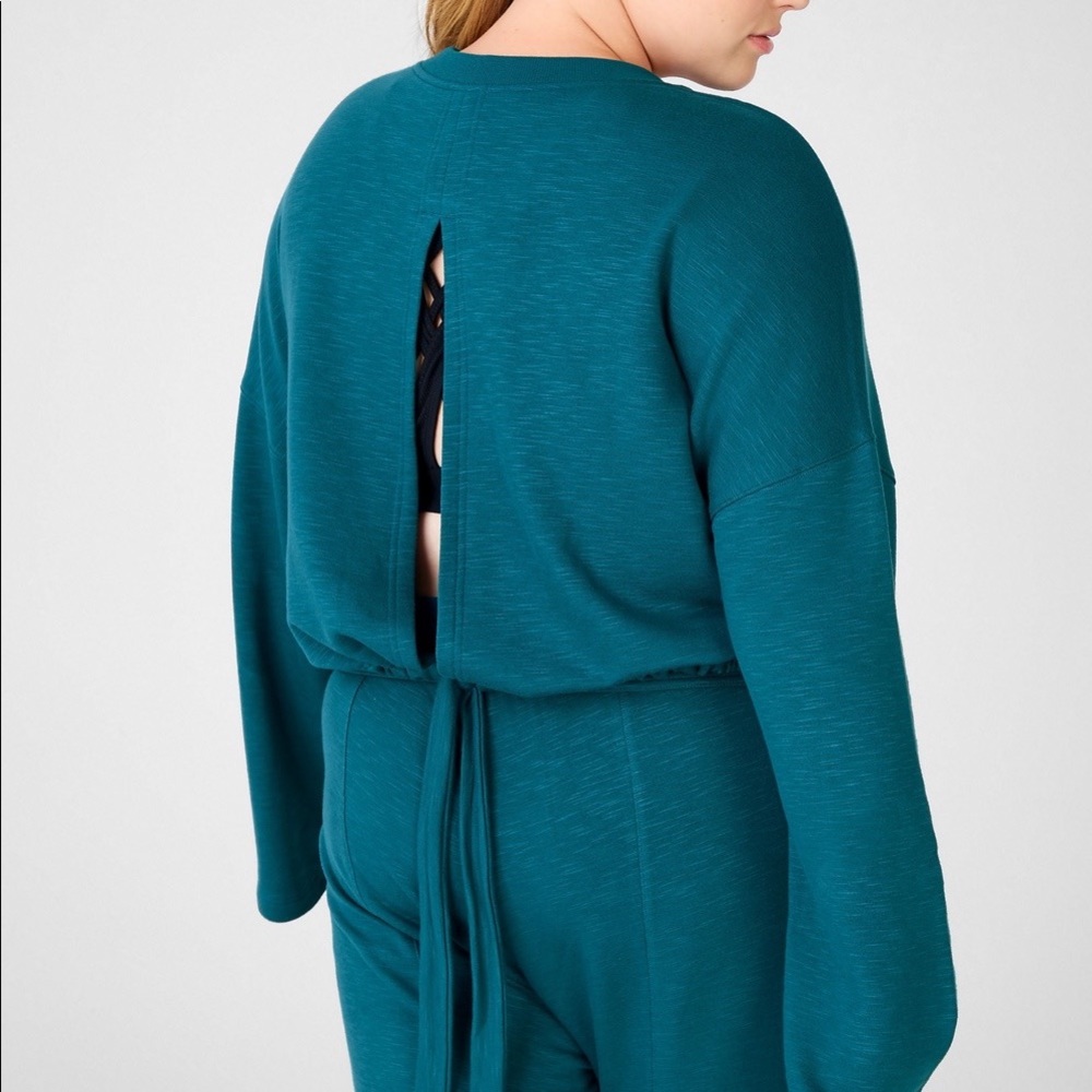 Fabletics Tie Back Sweatshirt